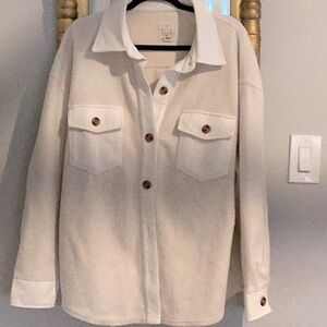 Billa Bong M Ivory Anytime Shacket